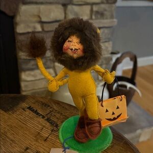 Hard to find Sponsor Store Vintage Lion Kid Doll Annalee 1999